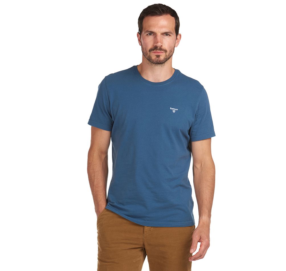 Barbour Men's Sports T-Shirt - Short Sleeved, 01, Mts0331