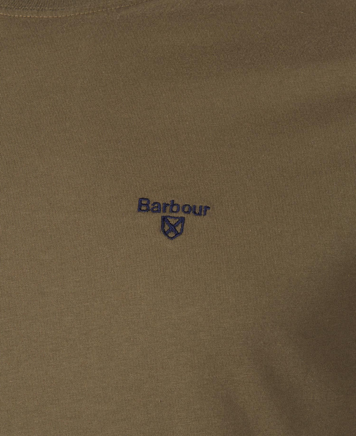 Barbour Men's Sports T-Shirt - Short Sleeved, 05, Mts0331, Mid Olive