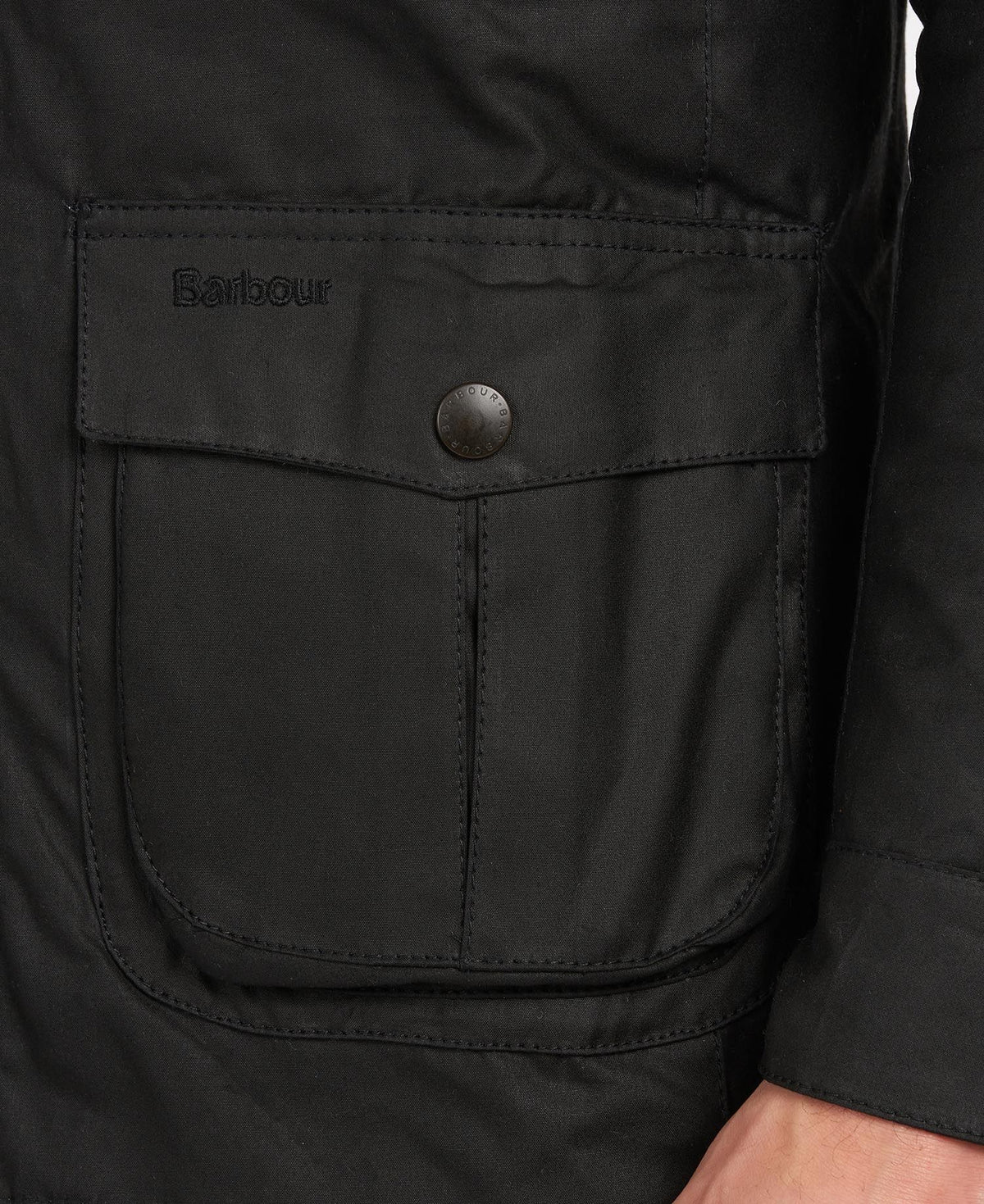 Barbour Men's Corbridge Wax Jacket, 03, Mwx0340, Black