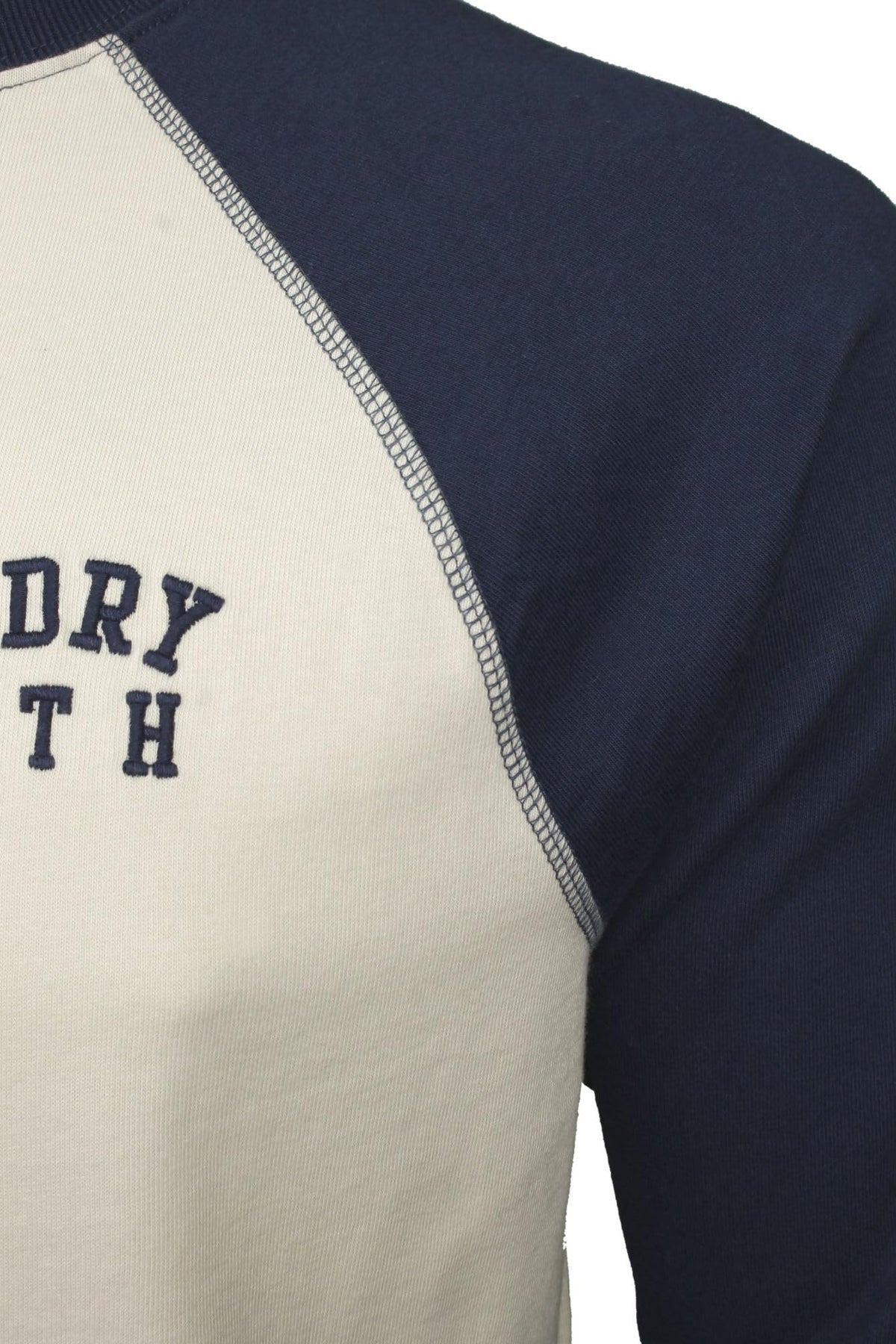 Superdry Mens 'Vintage Athletic Baseball Top' Long Sleeve T-Shirt