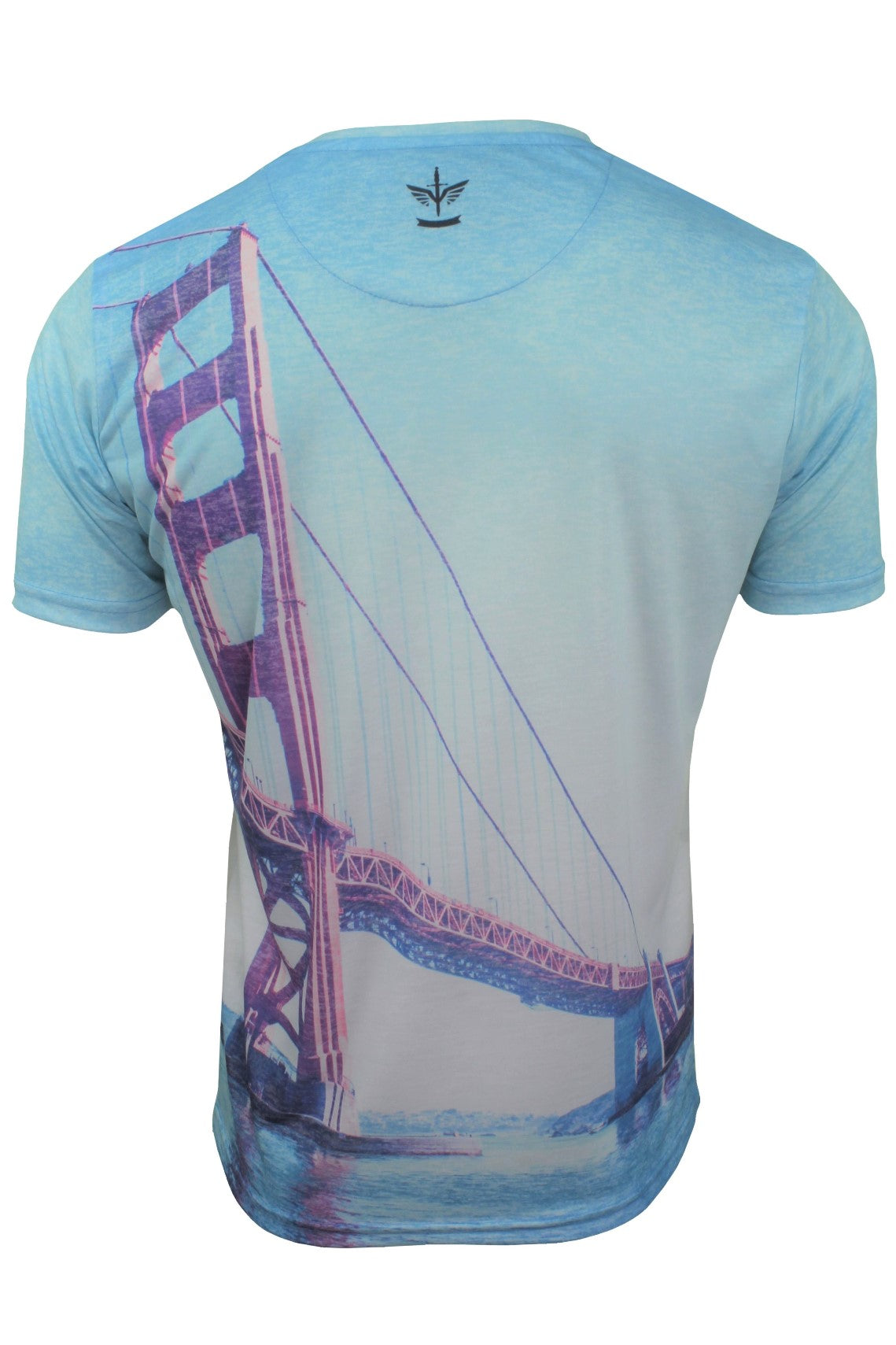 Firetrap Mens T-Shirt  'Sunny Tee' USA City Print, 03, SunnyTee, San Fracisco