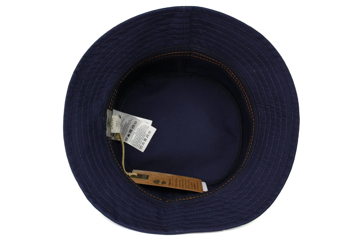 Timberland Men's Cotton Canvas Bucket Hat, 04, Tb0A1Xqv, Peacoat