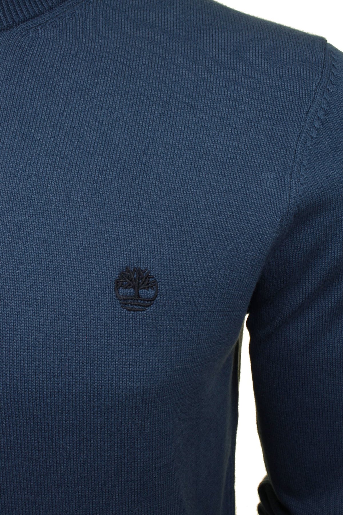 Timberland Mens Jumper 'Williams River Cotton Crew Sweater' - Long Sleeved, 02, Tb0A2Bmm, Dark Denim