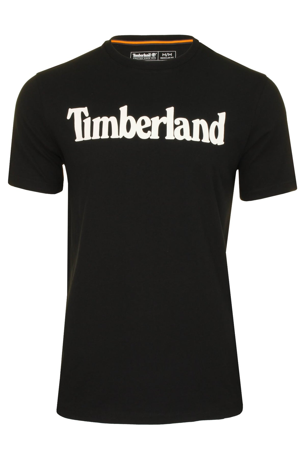 Timberland Mens Jersey T-Shirt 'Kennebec River Linea Tee', 01, Tb0A2C31, Black