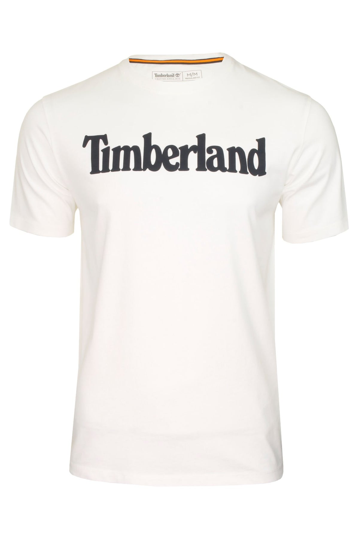 Timberland Mens Jersey T-Shirt 'Kennebec River Linea Tee', 01, Tb0A2C31, White