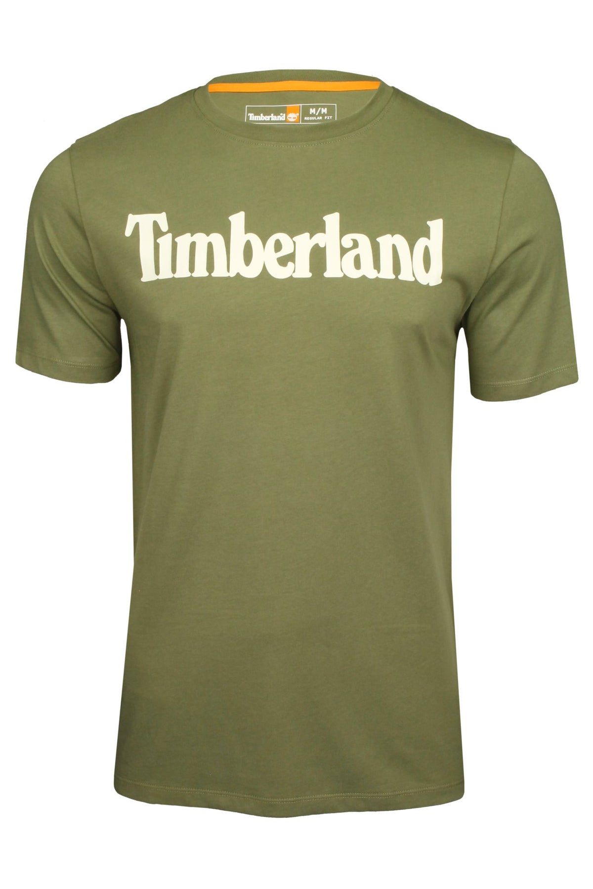 Timberland Mens Jersey T-Shirt 'Kennebec River Linea Tee', 01, Tb0A2C31, Cassel Earth