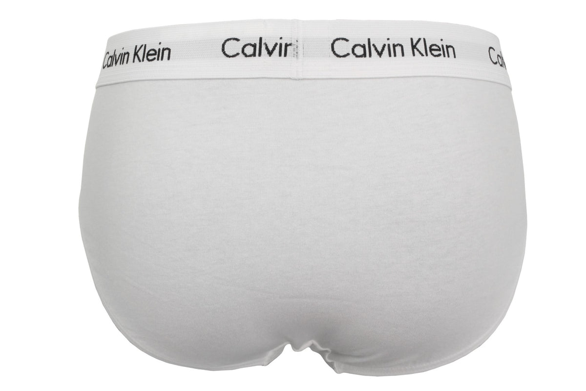 Mens Hip Brief Pants by Calvin Klein (3-Pack), 03, U2661G, White