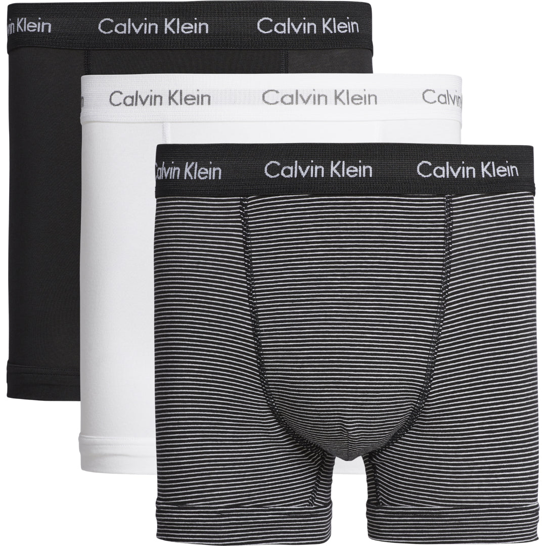 Calvin klein best sale striped boxers