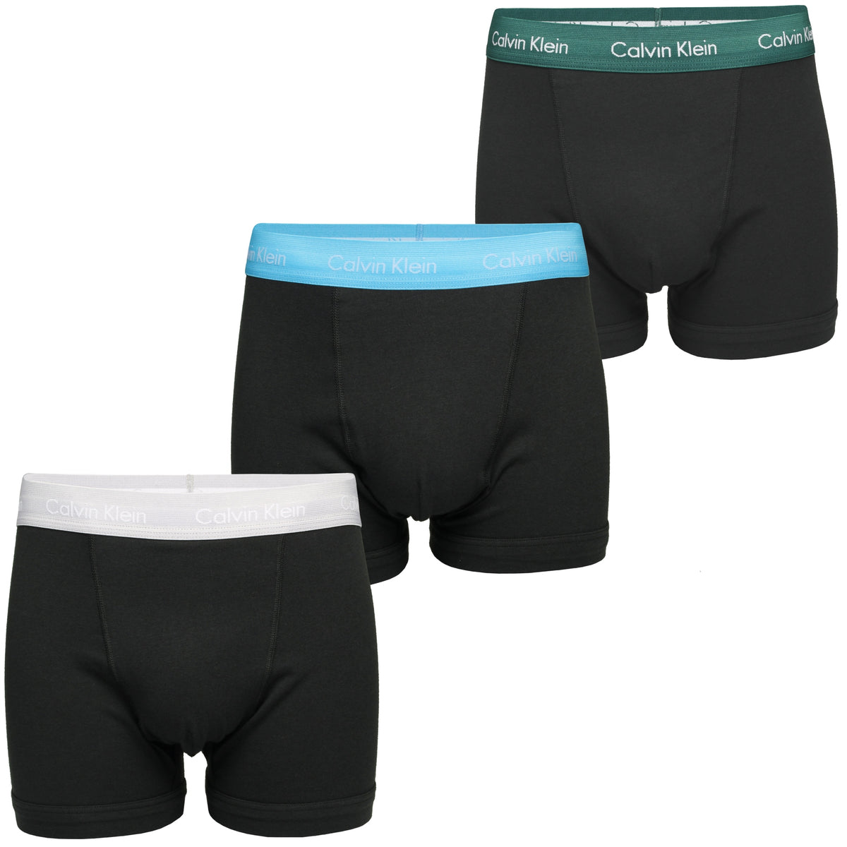 Calvin Klein Men's Cotton Stretch Boxer Shorts (3-Pack), 01, U2662G-S21