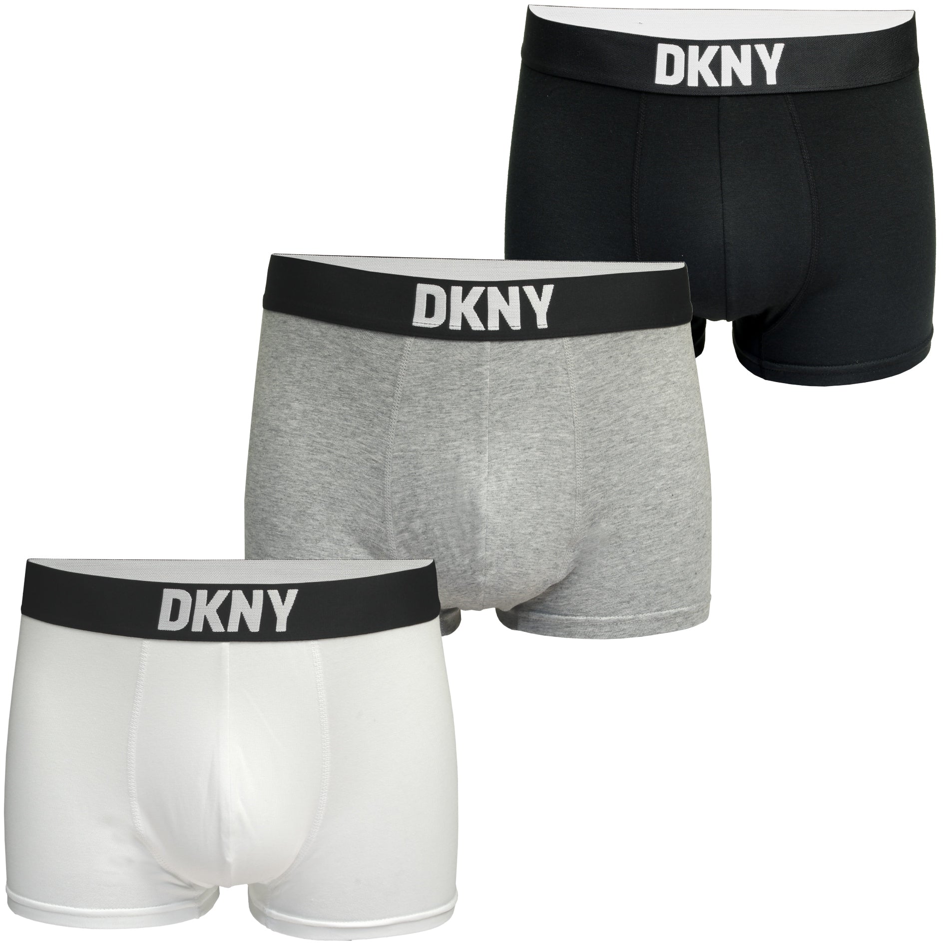 DKNY Intimates BOXER BRIEF - Pants - white/black/white 