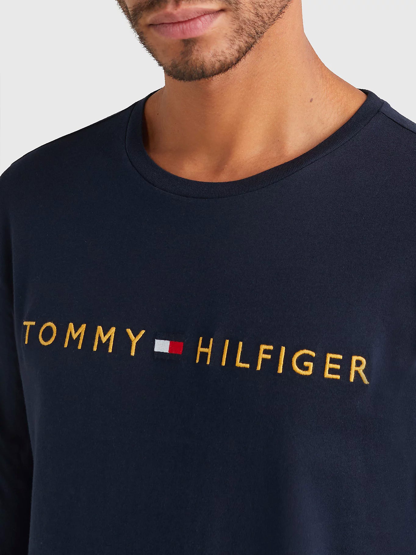 Gold tommy deals hilfiger shirt