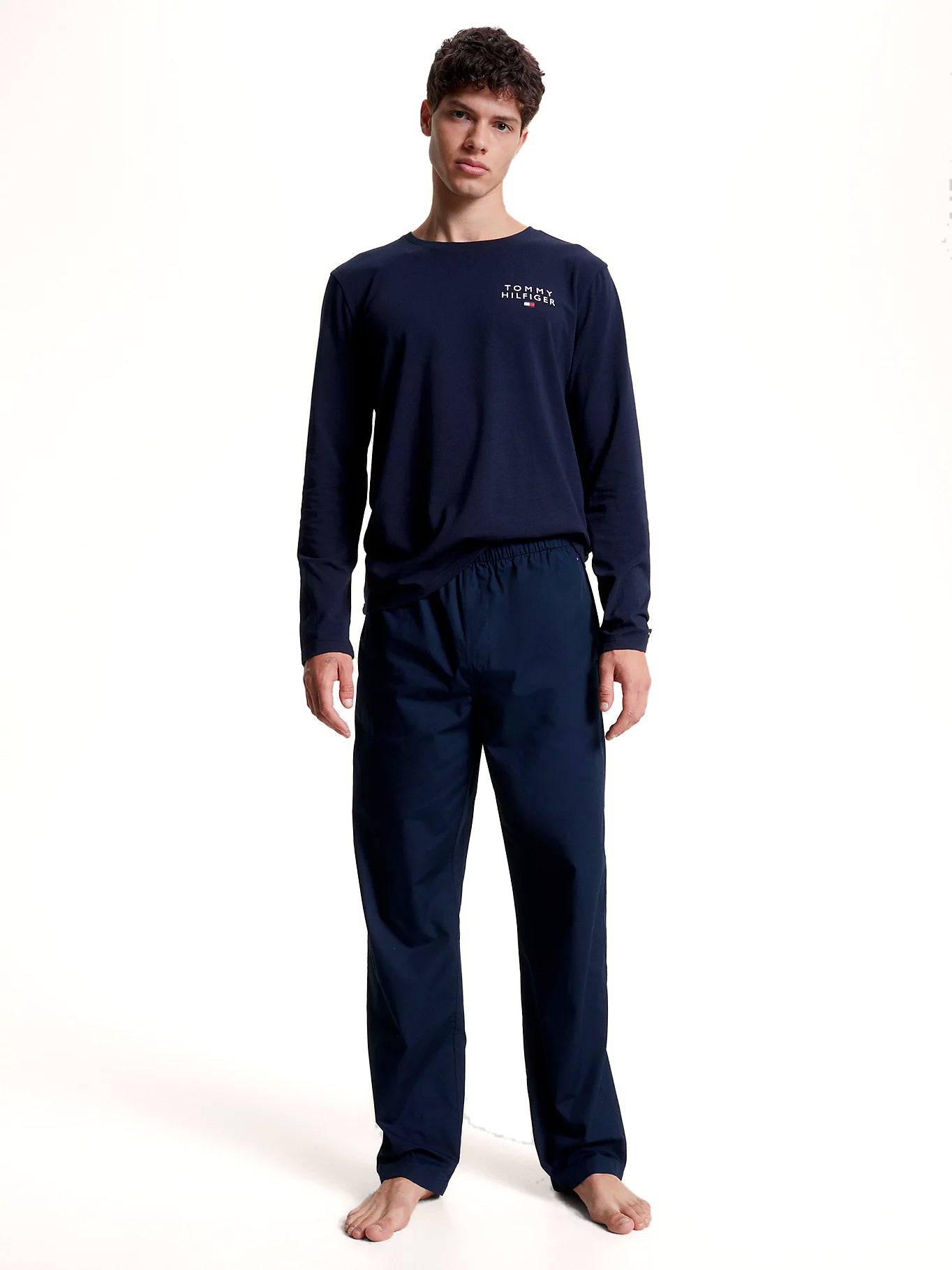 Tommy hilfiger mens pyjama hot sale set