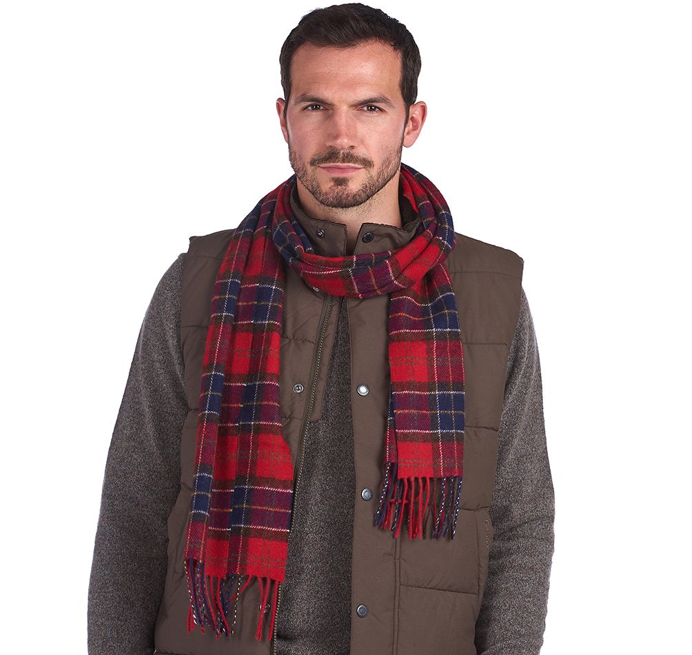 Tartan best sale lambswool scarf