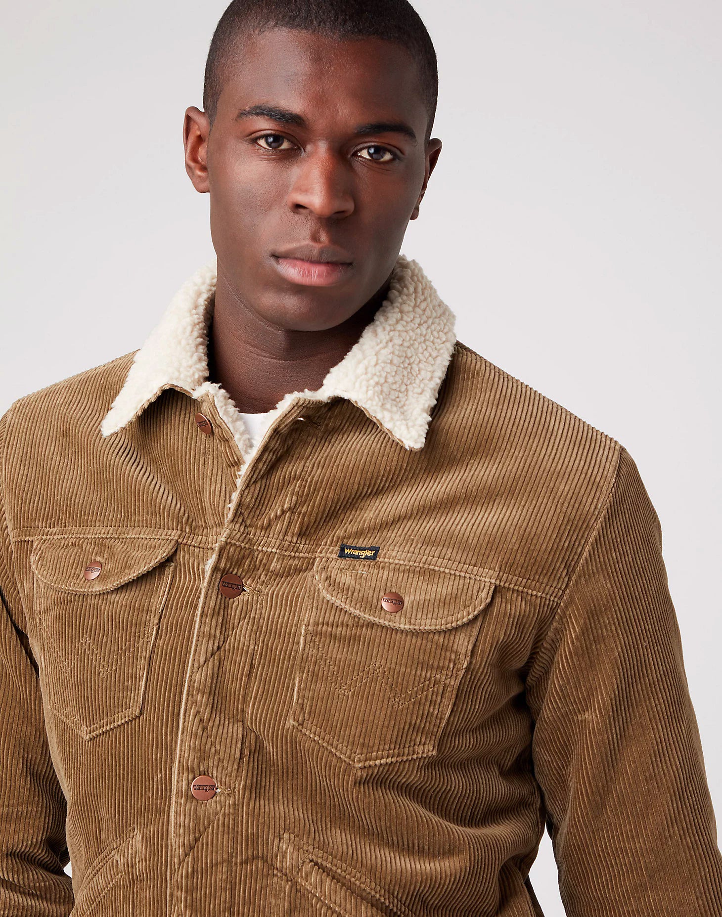 Wrangler corduroy jacket store mens