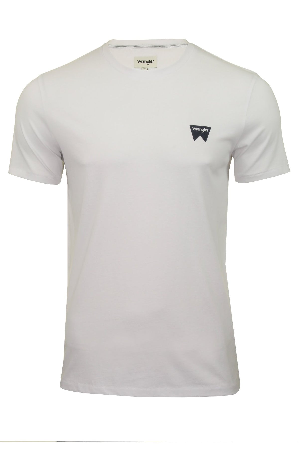 Wrangler Mens T-Shirt 'SS Sign off Tee', 01, W7C07D, White