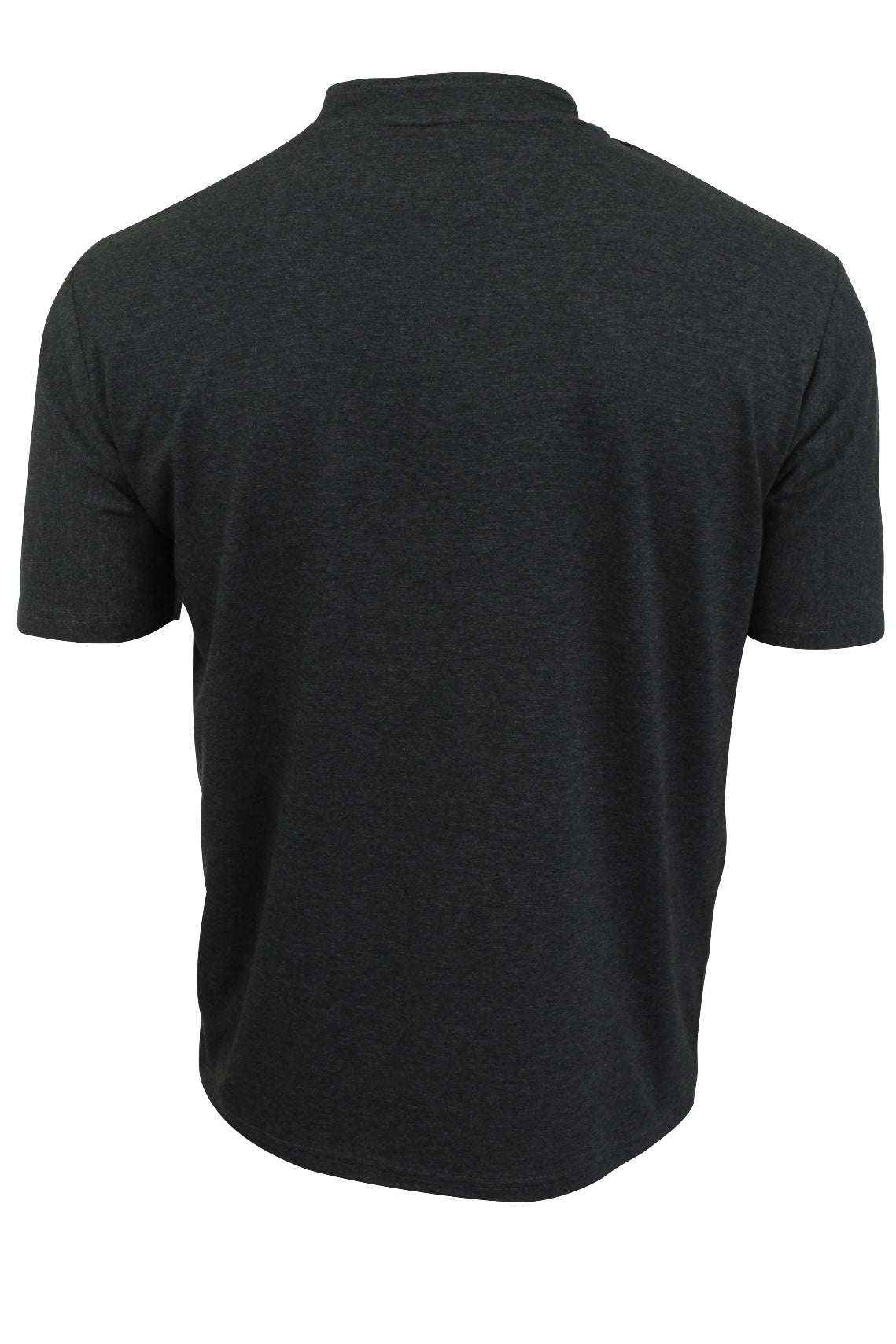 Xact Mens Grandad T-Shirt - Short Sleeved, 03, X-004, Charcoal