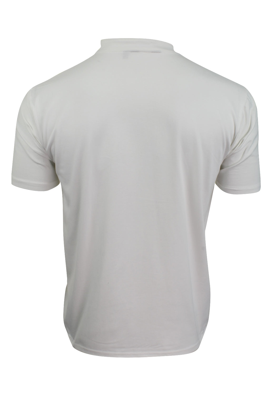 Xact Mens Grandad T-Shirt - Short Sleeved, 03, X-004, White