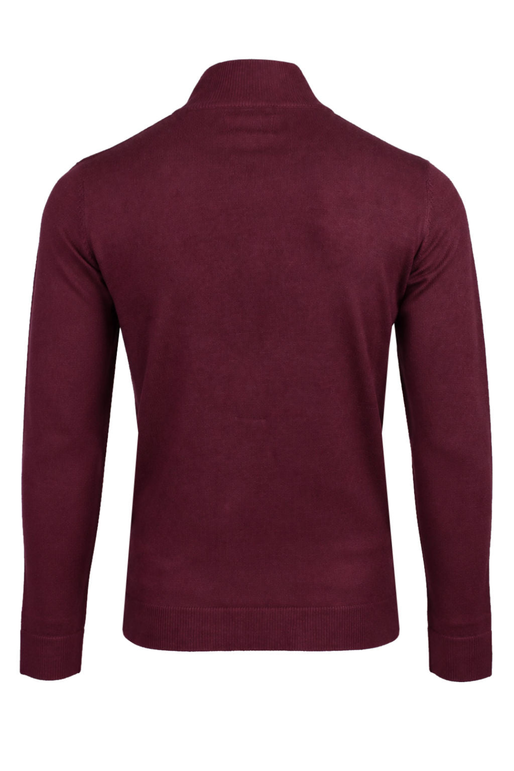 Xact Men's Quarter Zip Jumper, Cashmillon Soft Feel Knitted Pullover