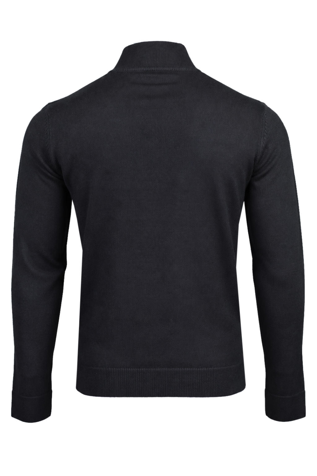 Xact Men's Quarter Zip Jumper, Cashmillon Soft Feel Knitted Pullover