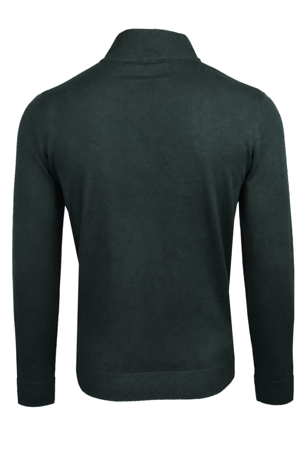 Xact Men's Quarter Zip Jumper, Cashmillon Soft Feel Knitted Pullover