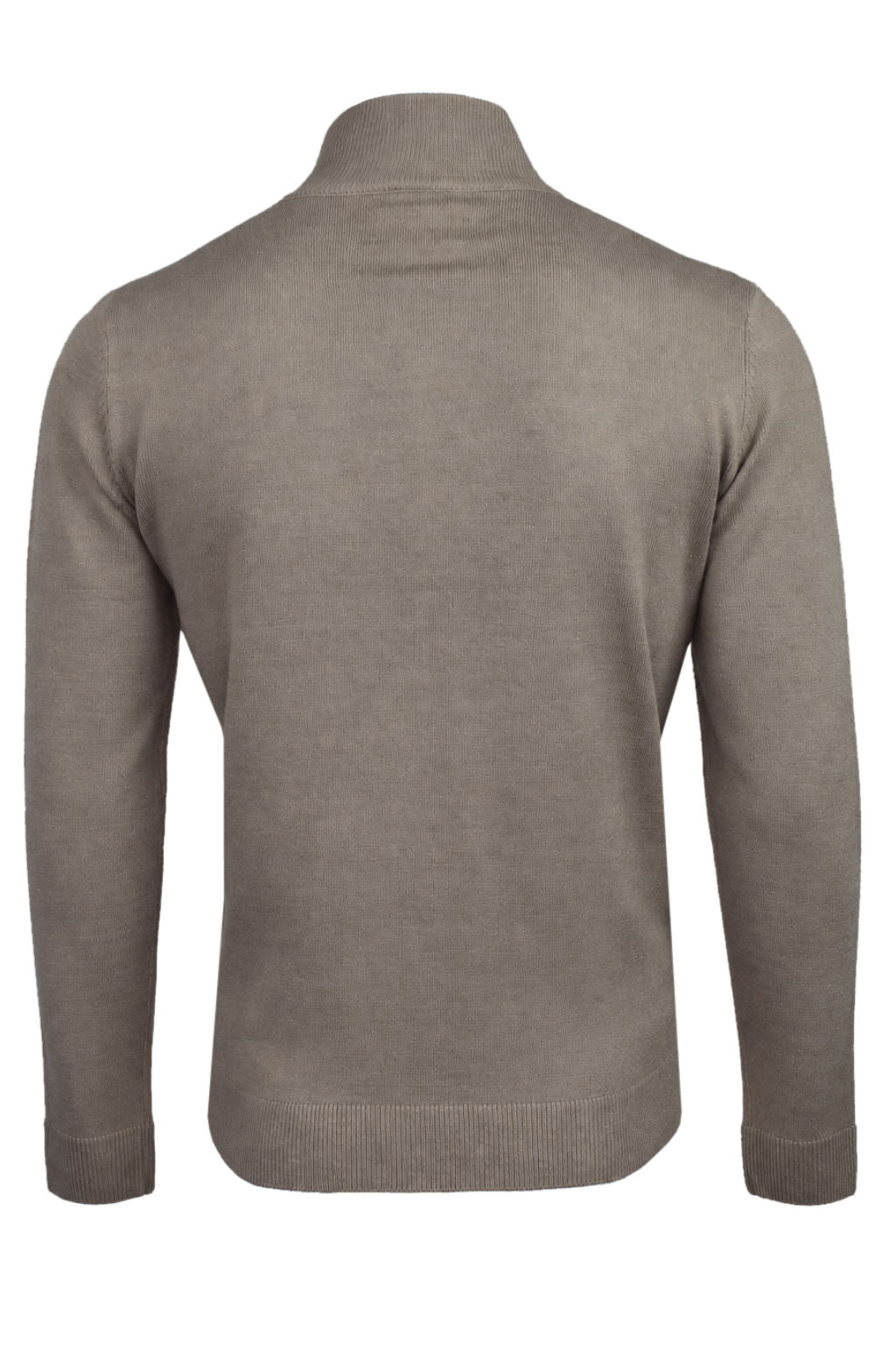 Xact Men's Quarter Zip Jumper, Cashmillon Soft Feel Knitted Pullover