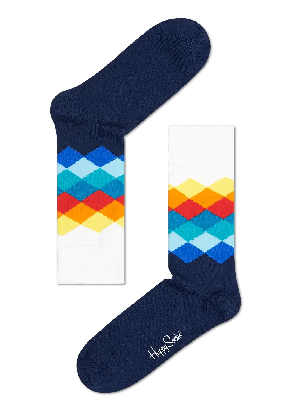 Mens Happy Socks Multi-Colour Gift Set - 4 Pack, 03, Xmix09-6050, Multi-Colour Gift Set