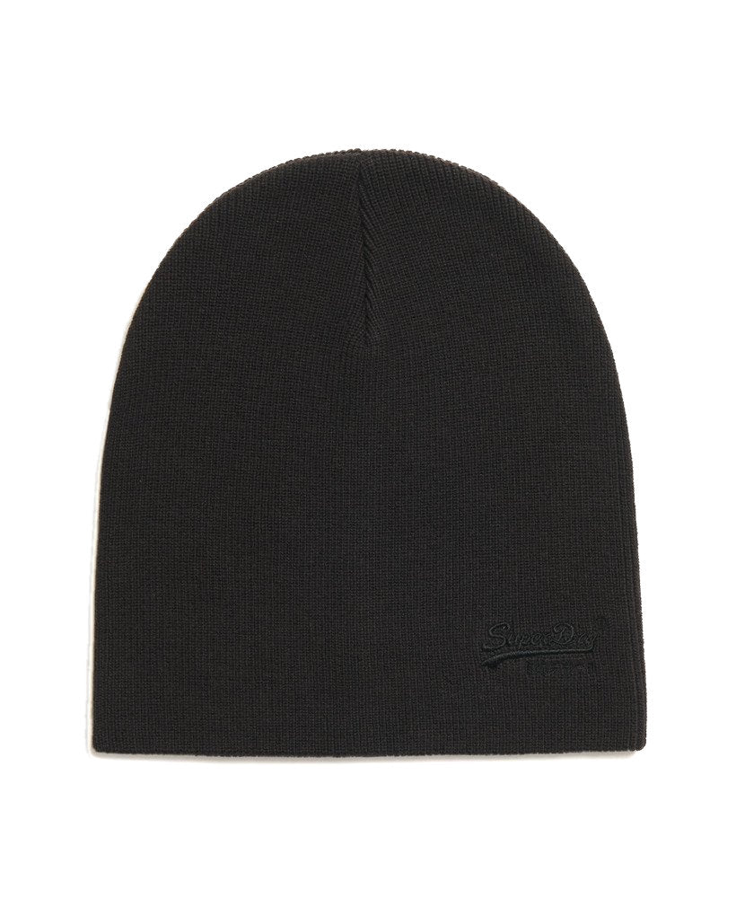 Superdry Mens Essential Logo Knitted Beanie Hat