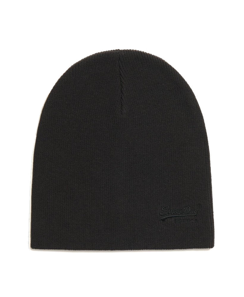 Superdry Mens Essential Logo Knitted Beanie Hat