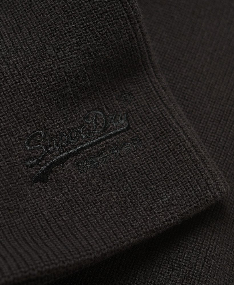 Superdry Mens Essential Logo Knitted Beanie Hat