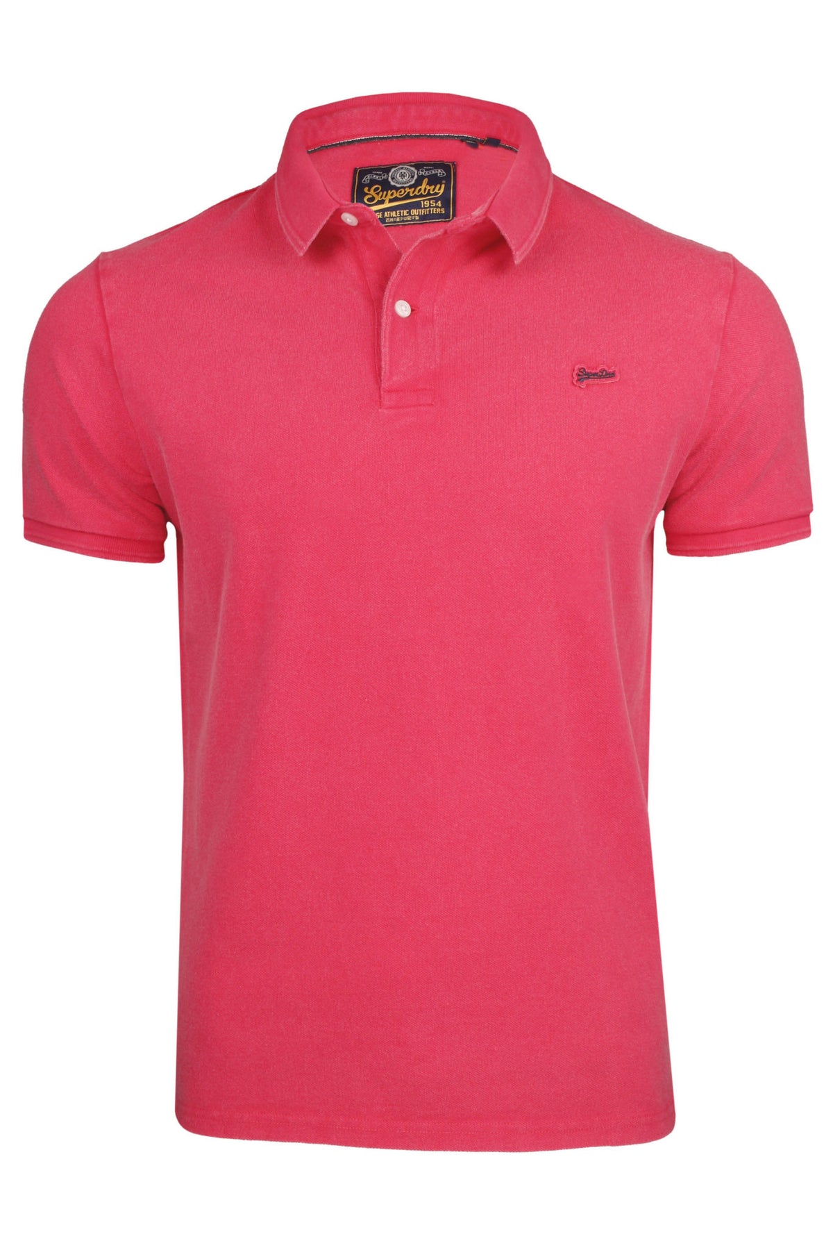 Superdry Mens Polo T-Shirt 'Classic Pique Polo' - Short Sleeved