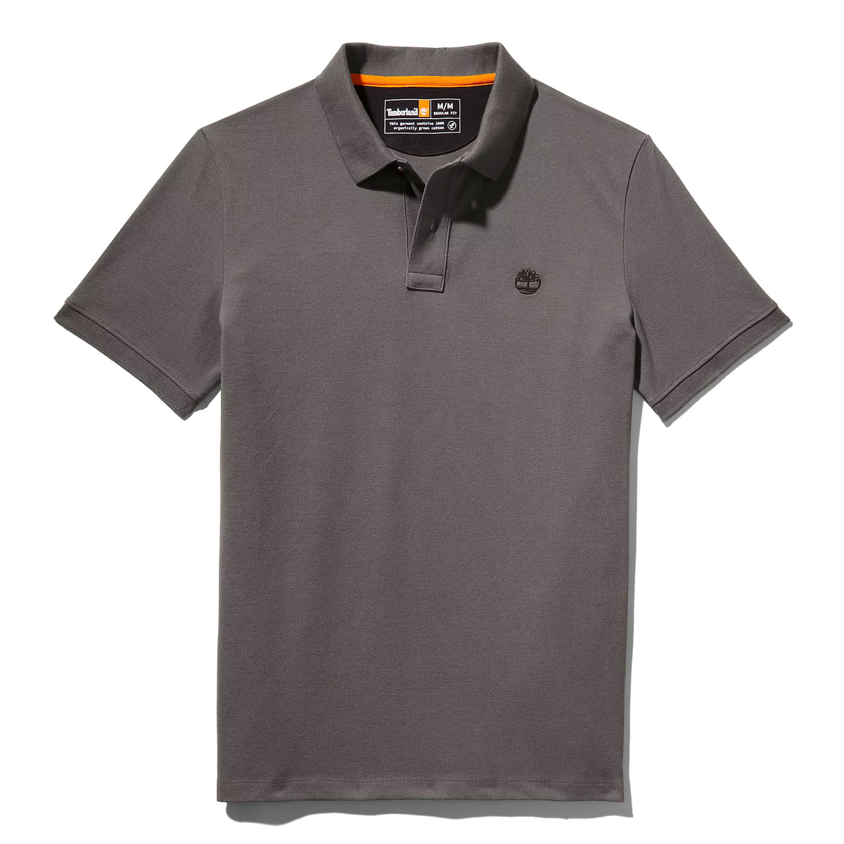Timberland Mens Millers River Pique Polo T-Shirt - Short Sleeved, 01, Tb0A26N4, #colour_Castlerock