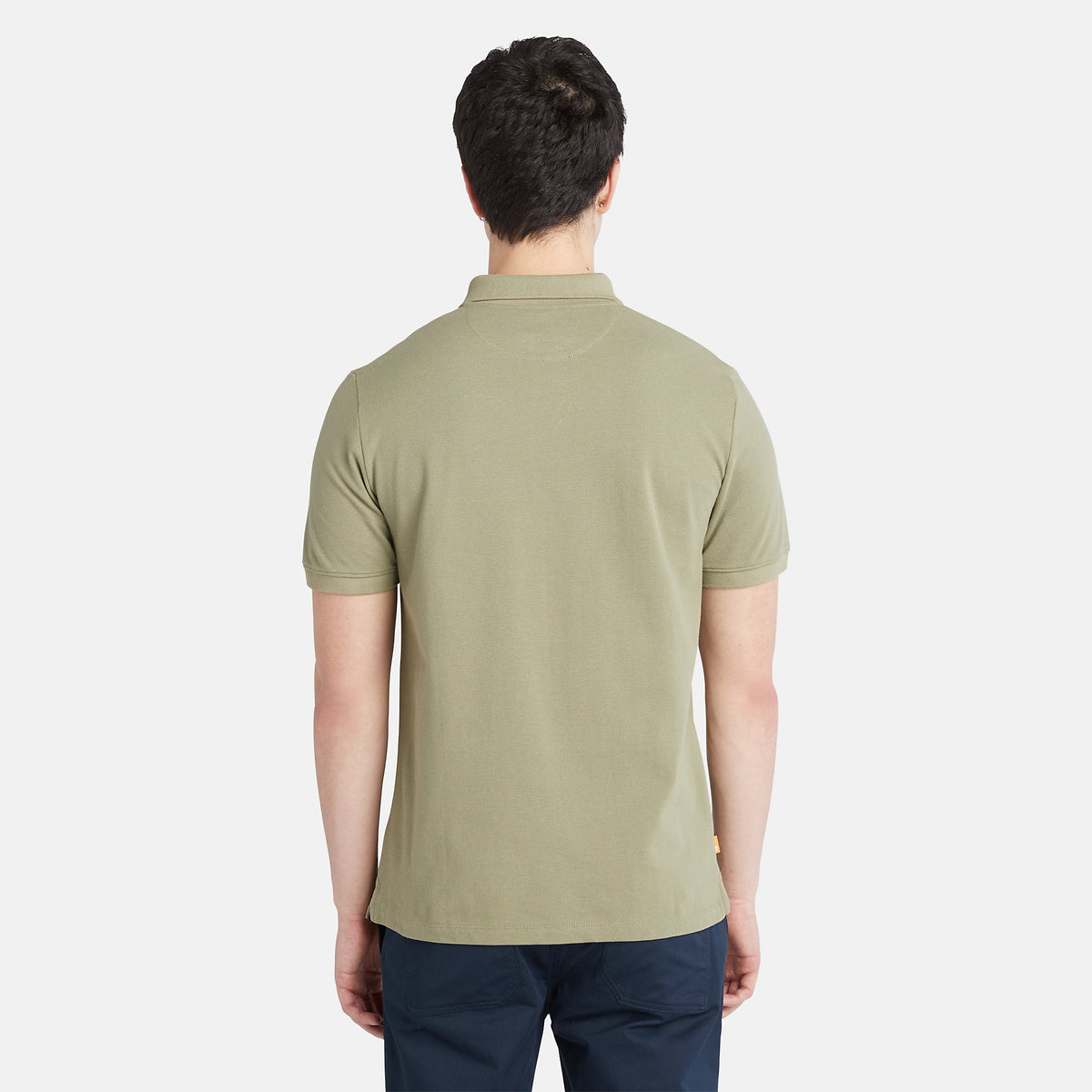 Timberland Mens Millers River Pique Polo T-Shirt - Short Sleeved, 04, Tb0A26N4, #colour_Cassel Earth